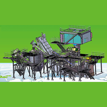 Lead paste desulfurization system